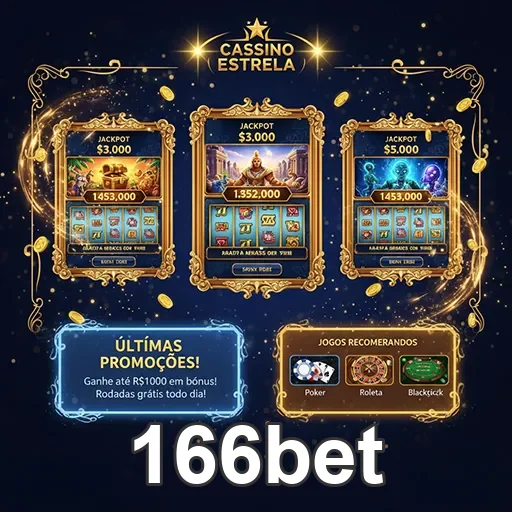 Imagem do site 166bet, destacando sua página inicial com opções de apostas e esportes para usuários brasileiros.